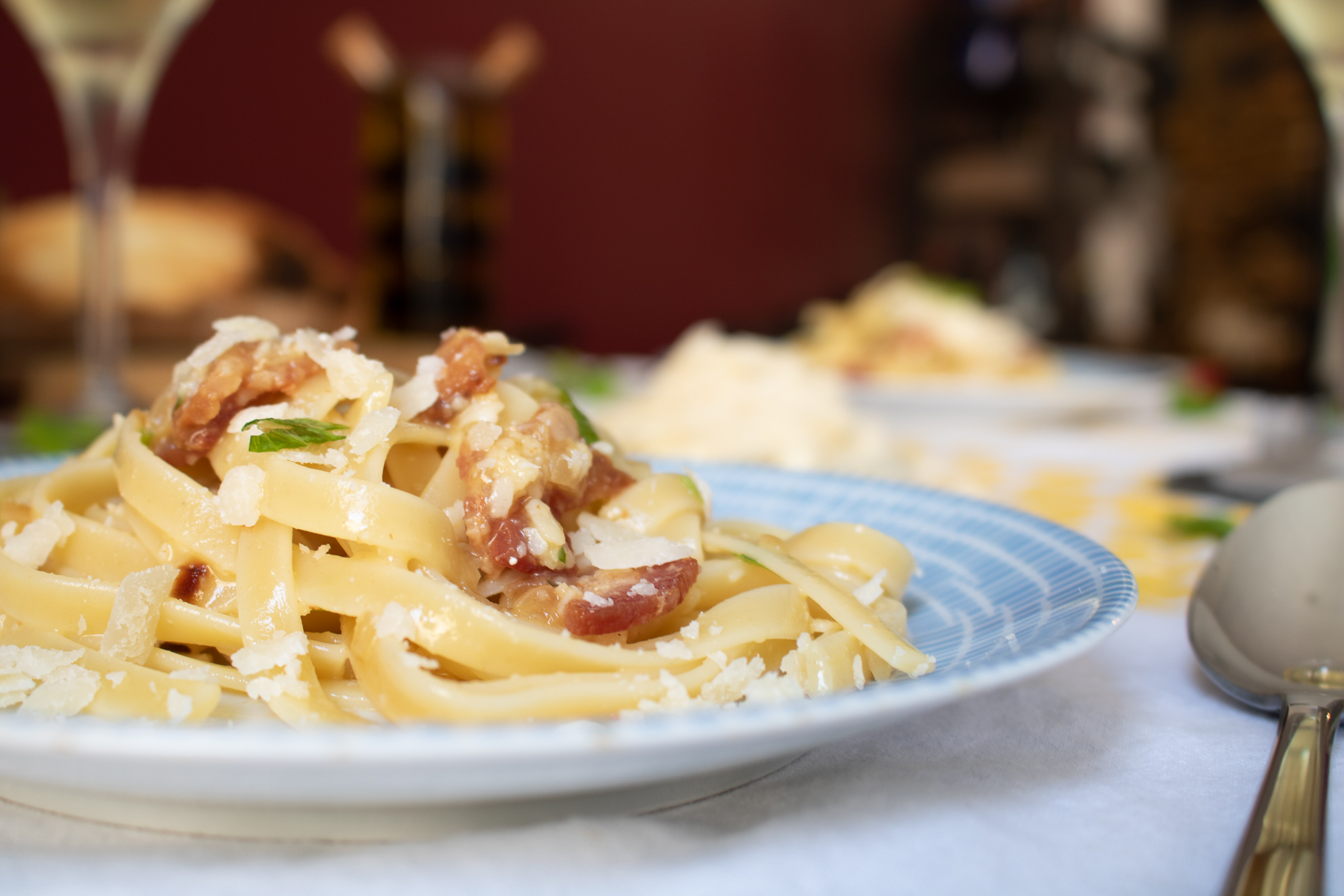 American Pasta Carbonara