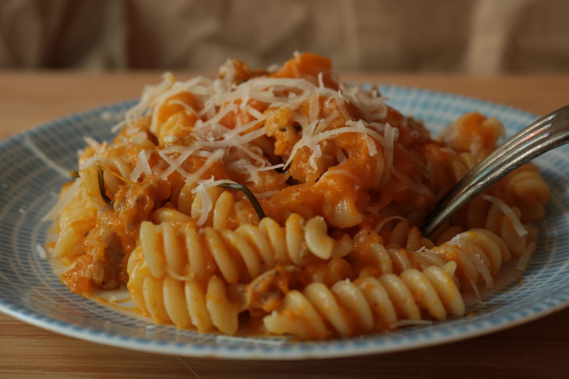 Rosemary Squash Fusilli